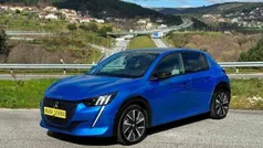 Azul Usado 2020 Peugeot e-208 GT Citadino | € 17.250 (Super Preço)