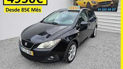 Usado Seat Ibiza 105 HP (77 kW) 2010 Preto Sedan