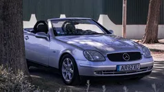 Cinzento Usado 1997 Mercedes SLK200 Cabrios | € 9.000 (Preço justo)
