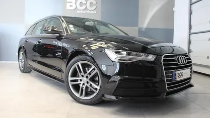Preto Usado 2018 Audi A6 S-Line Carrinha | € 26.790 (Preço justo)