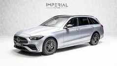 Cinza Usado 2022 Mercedes C300e AMG line Carrinha | € 44.950 (Preço justo)