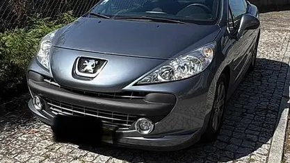 Cinzento Usado 2008 Peugeot 207 Cabrios | € 6.500 (Preço justo)