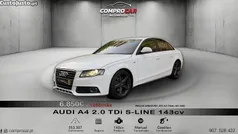 Branco Usado 2008 Audi A4 S-Line Sedan | € 6.850 (Bom preço)