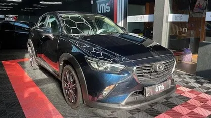 Usado Mazda CX-3 105 HP (77 kW) 2017 Azul SUV