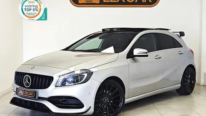 Usado Mercedes A180 AMG line 109 HP (80 kW) 2014 Cinzento