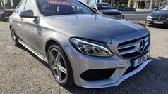 Cinza Usado 2016 Mercedes C300e AMG line Sedan | € 21.900 (Preço justo)