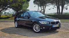 Preto Usado 2017 BMW 116 Sport Line Citadino | € 17.250 (Preço justo)