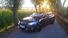 Azul Usado 2016 BMW 218 Luxury Line Coupé | € 23.990 (Super Preço)