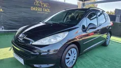 Preto Usado 2008 Peugeot 207 Tendance Carrinha | € 4.490 (Preço justo)