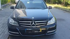 Preto Usado 2012 Mercedes C200 Avantgarde Sedan | € 13.999 (Preço justo)
