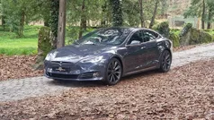 Cinzento Usado 2017 Tesla Model S Citadino | € 29.990 (Bom preço)