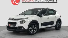 Branco Usado 2019 Citroën C3 PureTech | € 10.899 (Preço justo)