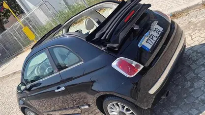 Preto Usado 2015 Fiat 500 Cabrios | € 8.500 (Preço justo)