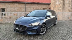 Azul Usado 2021 Ford Focus ST-Line Carrinha | € 16.850 (Preço justo)