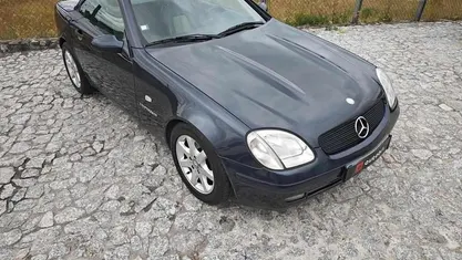 Azul Usado 1998 Mercedes SLK200 Cabrios | € 13.990 (Bom preço)