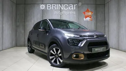 Cinza Usado 2022 Citroën C3 PureTech | € 11.490 (Super Preço)