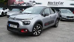 Cinza Usado 2021 Citroën C3 PureTech Citadino | € 10.200 (Bom preço)