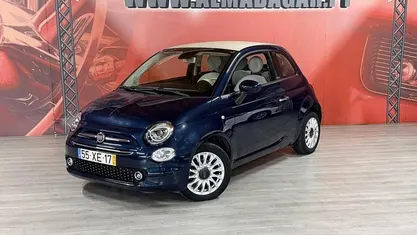Azul Usado 2019 Fiat 500C Lounge Cabrios | € 11.400 (Bom preço)