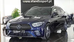 Azul Usado 2020 Mercedes E300 AMG line Carrinha | € 39.990 (Preço justo)
