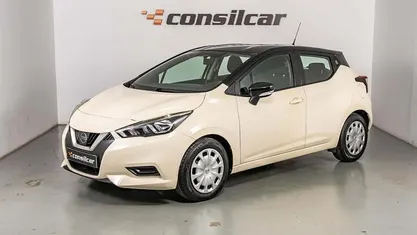 Branco Usado 2018 Nissan Micra Acenta Citadino | € 10.980 (Preço justo)