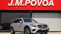 Cinza Usado 2018 Mercedes GLC250 AMG line | € 33.890 (Bom preço)
