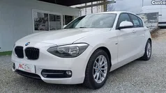 Branco Usado 2014 BMW 116 Sport Line Citadino | € 14.750 (Preço justo)