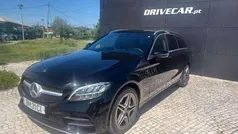 Preto Usado 2019 Mercedes C300e AMG line Carrinha | € 27.980 (Preço justo)