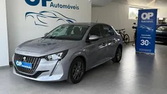 Cinzento Usado 2021 Peugeot 208 Active Citadino | € 14.950 (Preço justo)