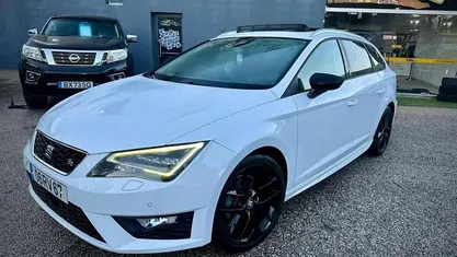 Branco Usado 2016 Seat Leon ST Carrinha | € 15.990 (Preço justo)