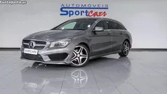 Cinza Usado 2016 Mercedes CLA200 Shooting Brake AMG line Carrinha | € 22.450 (Preço justo)