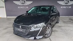 Preto Usado 2021 Peugeot 208 Business-Line Citadino | € 12.900 (Preço justo)