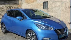 Azul Usado 2017 Nissan Micra S Citadino | € 9.650 (Super Preço)