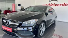 Preto Usado 2017 Mercedes CLA220 Shooting Brake AMG line Carrinha | € 23.750 (Preço justo)
