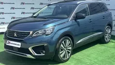 Azul Usado 2017 Peugeot 5008 Allure Monovolume | € 16.990 (Preço justo)