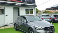 Cinza Usado 2017 Mercedes A180 AMG line Citadino | € 19.849 (Preço justo)