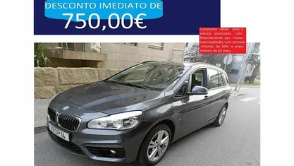 Cinzento Usado 2017 BMW 216 Sport Line Carrinha | € 13.250 (Preço justo)