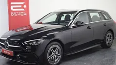 Preto Usado 2023 Mercedes C300 AMG line Sedan | € 55.900 (Preço justo)