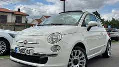 Branco Usado 2015 Fiat 500C Lounge Cabrios | € 8.950 (Super Preço)