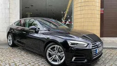 Preto Usado 2019 Audi A5 Sportback | € 29.900 (Preço justo)