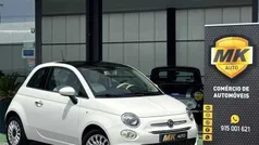 Branco Usado 2019 Fiat 500 Lounge Citadino | € 11.900 (Preço justo)