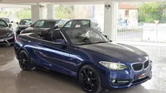Azul Usado 2014 BMW 220 Sport Line Cabrios | € 21.950 (Preço justo)