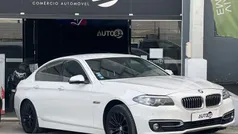 Branco Usado 2014 BMW 520 Exclusive Sedan | € 15.990 (Preço justo)