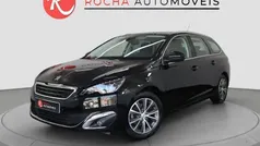 Preto Usado 2015 Peugeot 308 Allure Carrinha | € 10.990 (Preço justo)