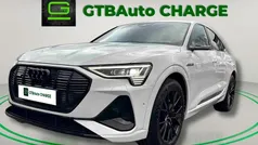 Branco Usado 2021 Audi e-tron Black Edition SUV | € 45.900 (Preço justo)