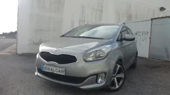 Cinza Usado 2016 Kia Carens Monovolume | € 14.900 (Preço justo)