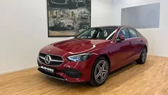Vermelho Usado 2024 Mercedes C300e AMG line Sedan | € 49.500 (Super Preço)