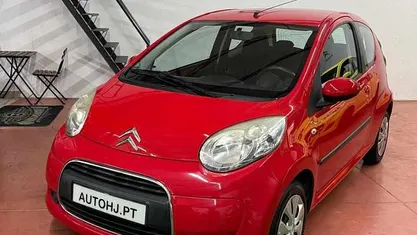 Vermelho Usado 2009 Citroën C1 Style Citadino | € 4.750 (Preço justo)
