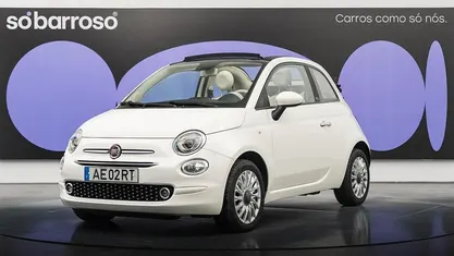 Branco Usado 2020 Fiat 500C Lounge Cabrios | € 15.490 (Preço justo)