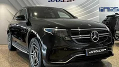 Preto Usado 2022 Mercedes EQC400 AMG line SUV | € 37.900 (Bom preço)