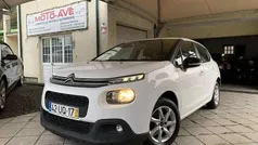 Branco Usado 2018 Citroën C3 Feel Citadino | € 11.950 (Preço justo)